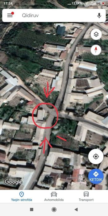 Dacha uchun yer noturar bino