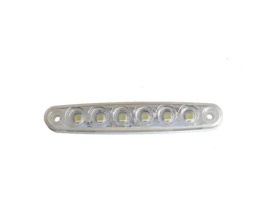 1бр. лед LED габарити за камион с 6 SMD диода 12-24V , 5 цвята