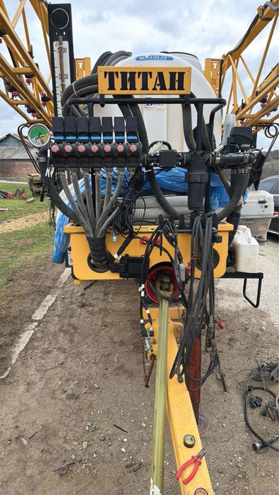 Преобурудване на пръскачки до isobus  section control