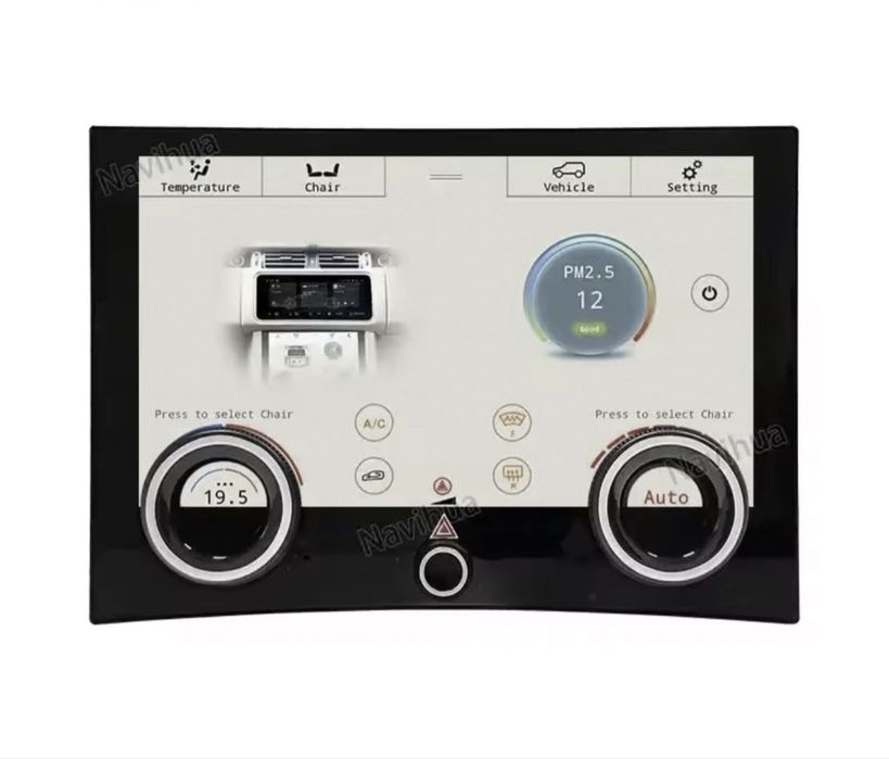 LICHIDARE STOC! Display clima retrofit cu CarPlay L405 sau L494 cu sau fara CD.