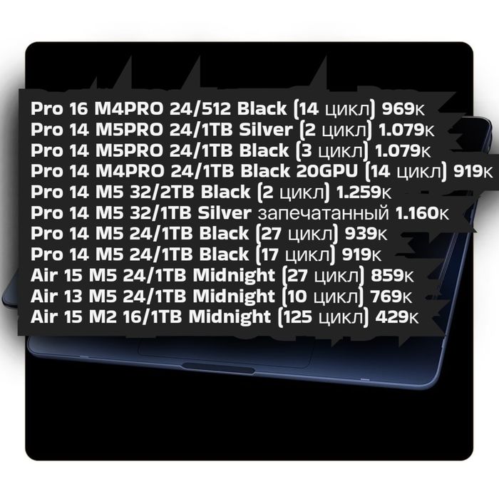 MacBook Pro 14/16 M3PRO/M4PRO M5