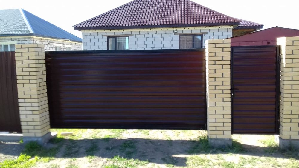 Автонавесы откатные ворота.