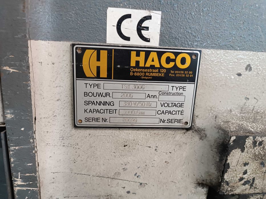 Хидравлична гилотина Насо TSX 3006