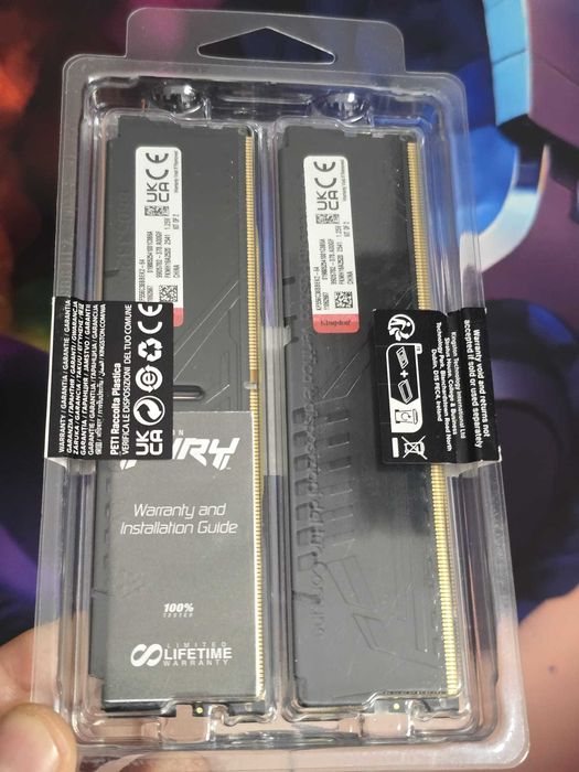 Ram 64GB DDR5 (2x32GB) Kingston FURY Beast 5600MHz KF556C36BBEK2-64