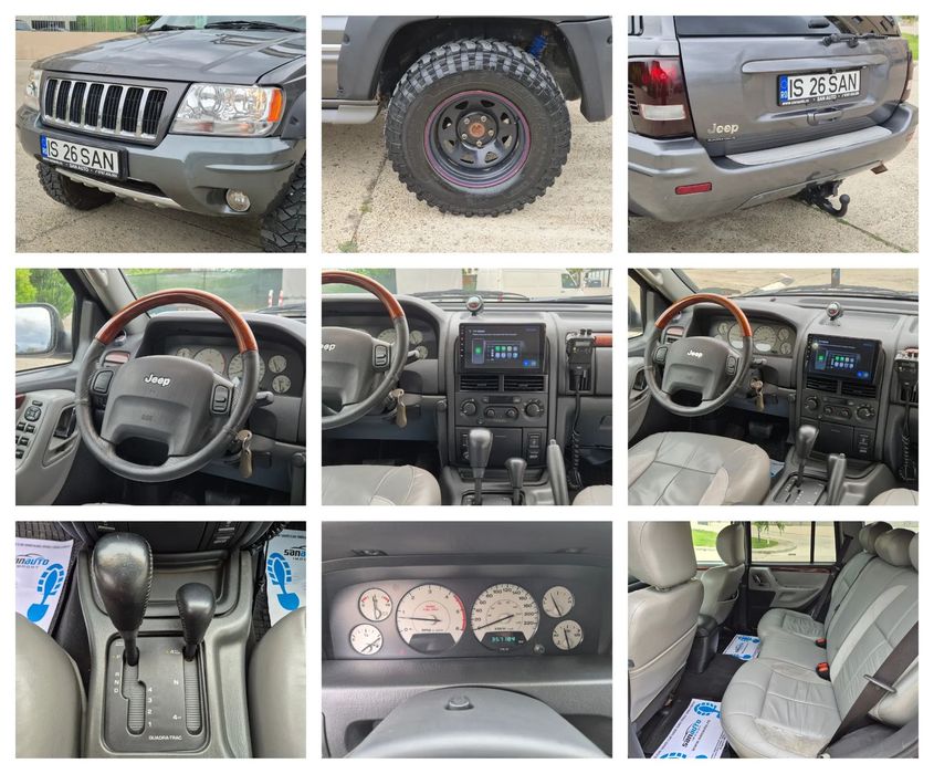 Jeep Grand Cherokee Jeep Grand Cherokee 2004 2.7 CRD 163 CP automata / RATE fara avans