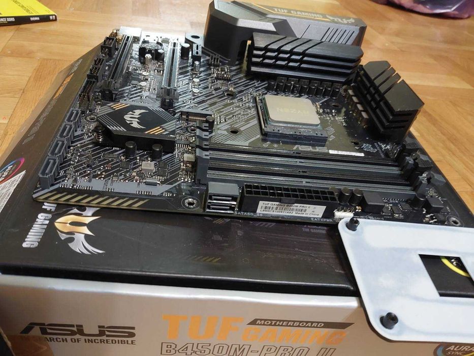 AMD Ryzen 7 5800X + Asus TUF B450M Pro II