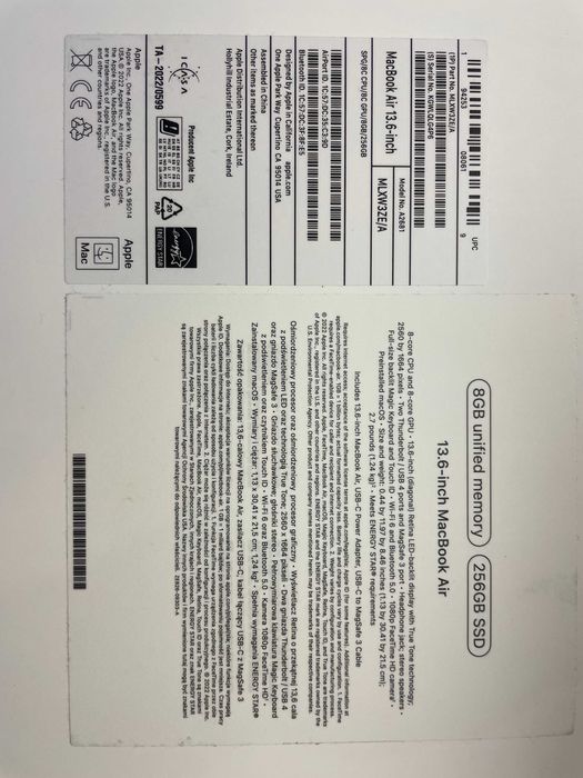 MacBook Air M2 Много запазен