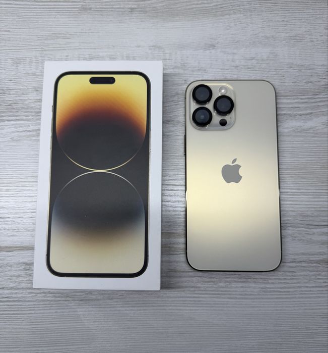 Iphone 14 Pro Max 256 Gold Dual Sim