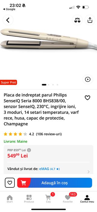 Placa de par philips