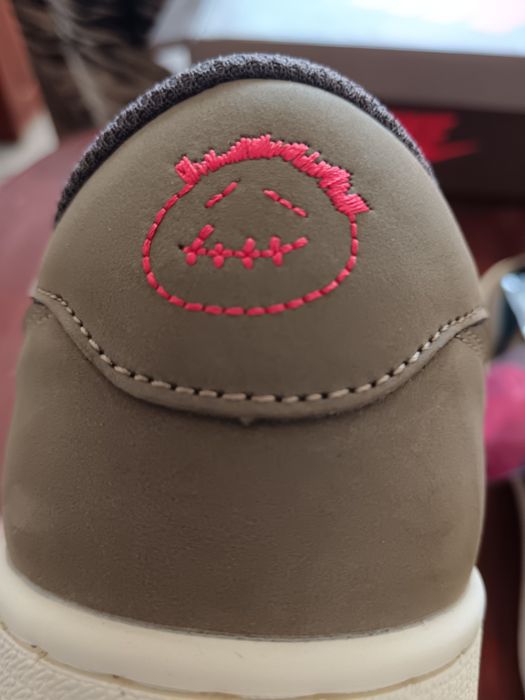 Мъжки спортни обувки/Маратонки на Nie Air Jordan 1 Low  Travis Scott цвят Mocha/ Маратонки от колекцията Найк Аир Джордан 1 ниски x Травис Скот Mocha