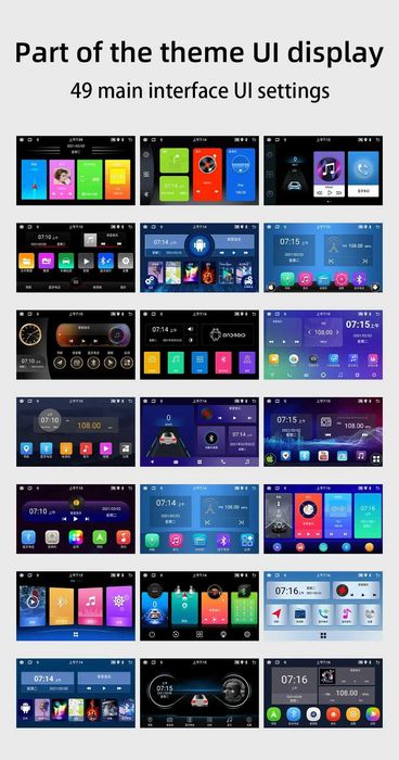 Мултимедия 7" 2-DIN с Android 12  за Volkswagen ,SEAT, Skoda
