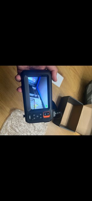 Camera endoscopica HD, ecran 4,3 inch, cablu rigid de 5 metri, NOU