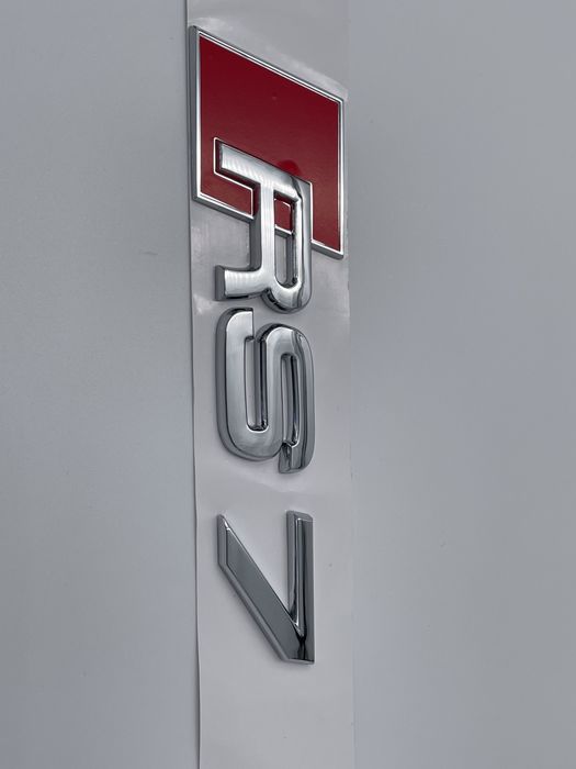Set Embleme Audi RS7 crom s-line