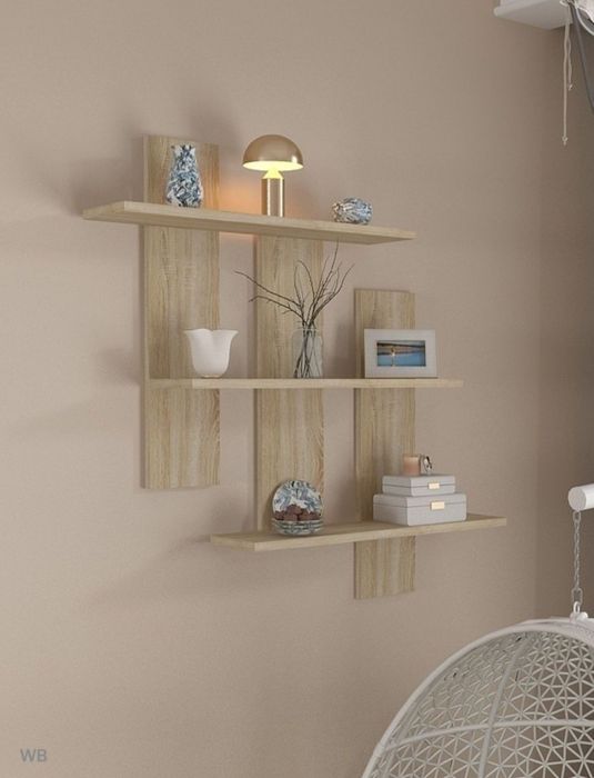 Настенная полка для книг