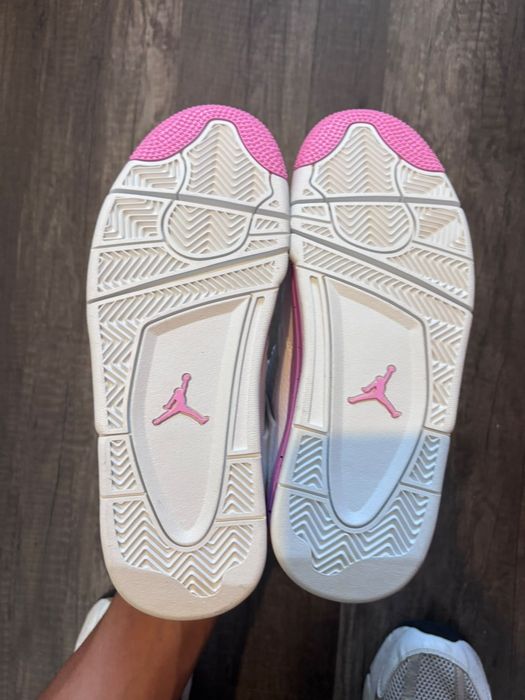 Jordan 4 retro white/pink