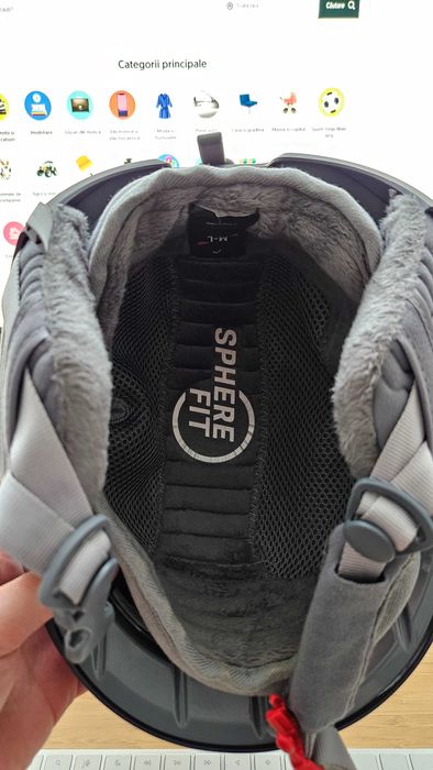 Cască de schi / snowboard Dama HEAD Compact Pro W - Mărime M-L (56-59cm)