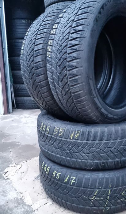 4 Anvelope Good Year 225 55 R17 M/S (iarnă) Impecabile.