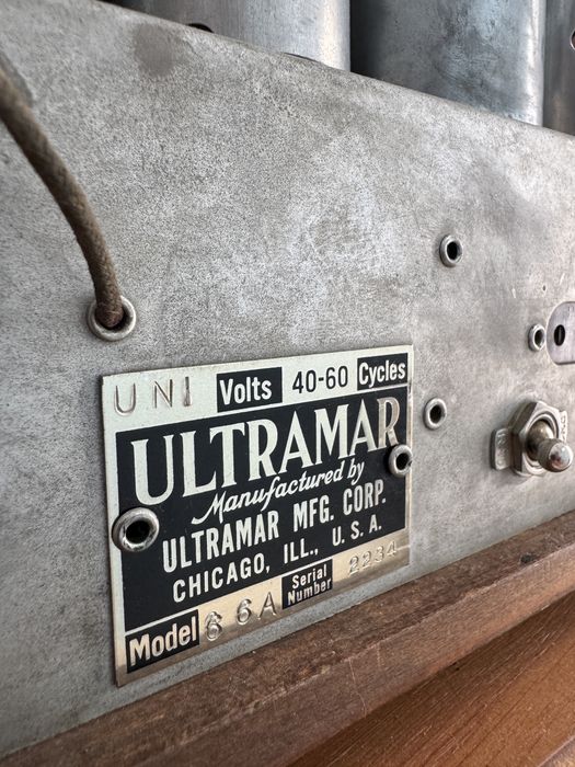 Radio lampi, rar, Ultramar, conditie remarcabila, interbelic, functional