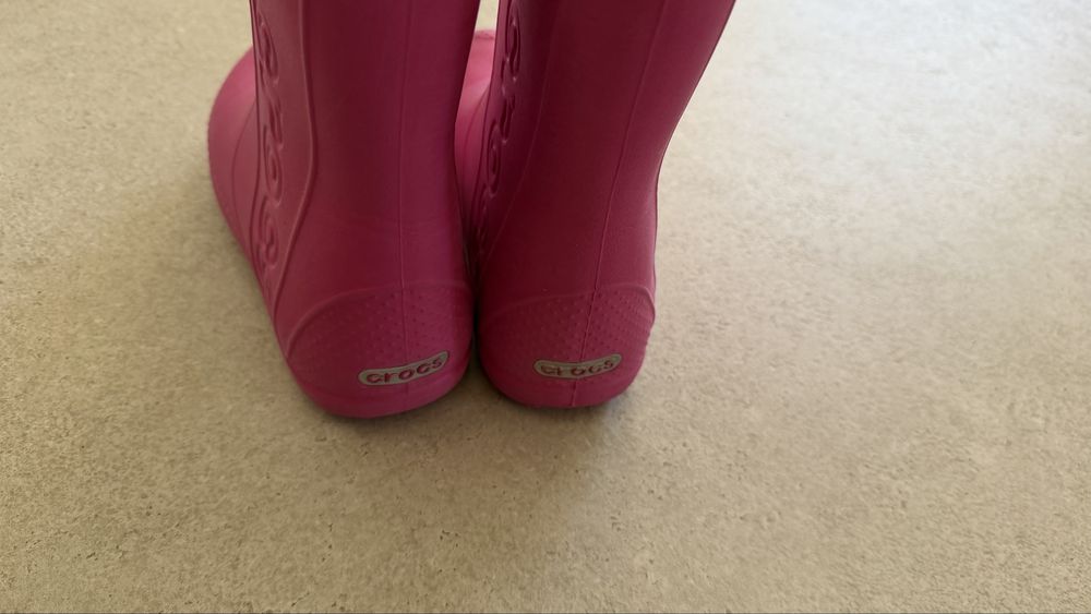 Crocs розови ботуши J1