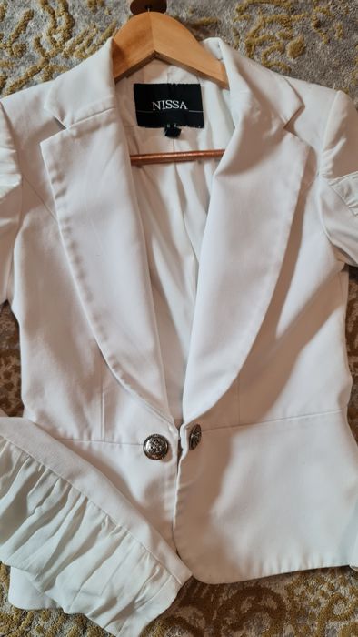 Costum Sacou ro 36 + pantaloni ro 38 ambele Nissa