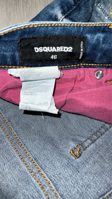 Dsquaerd2 орегинални къси дънкови панталонки