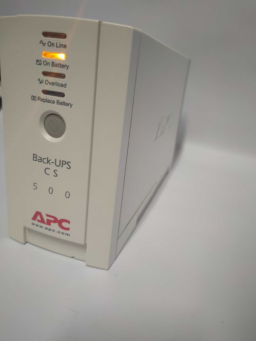 UPS APC Back UPS 500va-300W, гаранция, цената е с вкл. ДДС