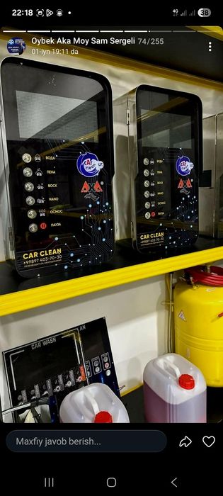 Moy sam uskunalarini o'rnatish hamda sotish