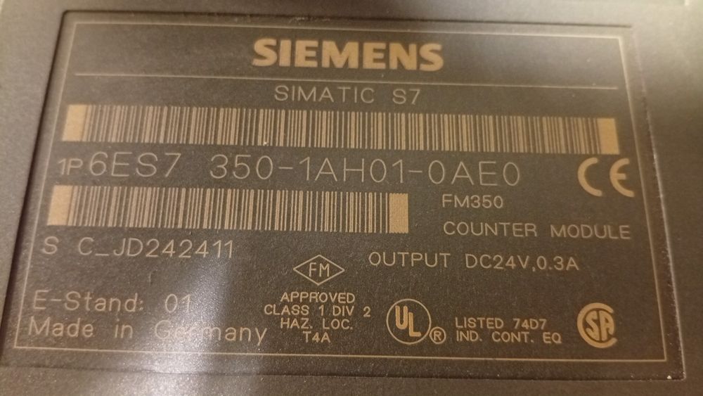 Продам б/у плк siemens CPU 315-2DP