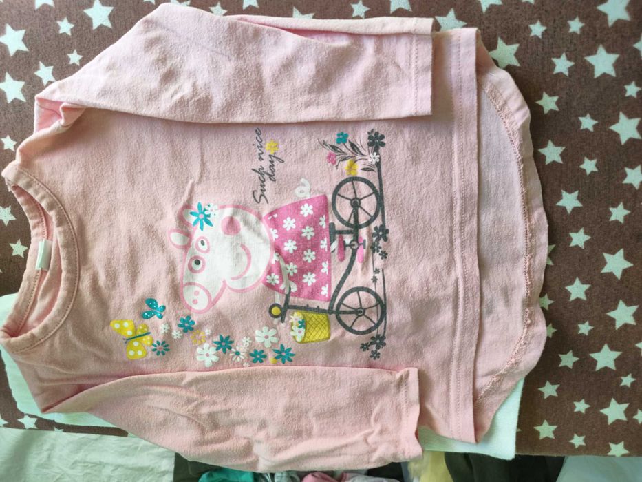 Лот детски дрехи момиче 80 р-р