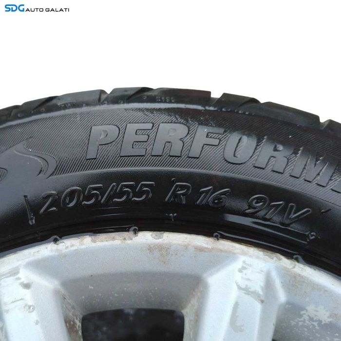 Set Roti Jante Roata Janta 5x110 205 55 R16 6.5JX16H2 ET37 Opel Corsa C 2000 - 2006 [JNT0004]
