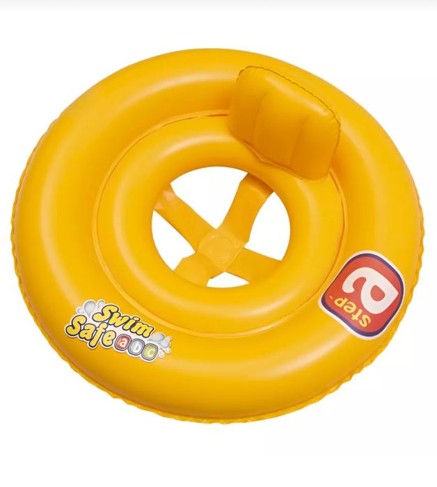 Круг для плавания Bestway step A 69 см с сиденьем и спинкой