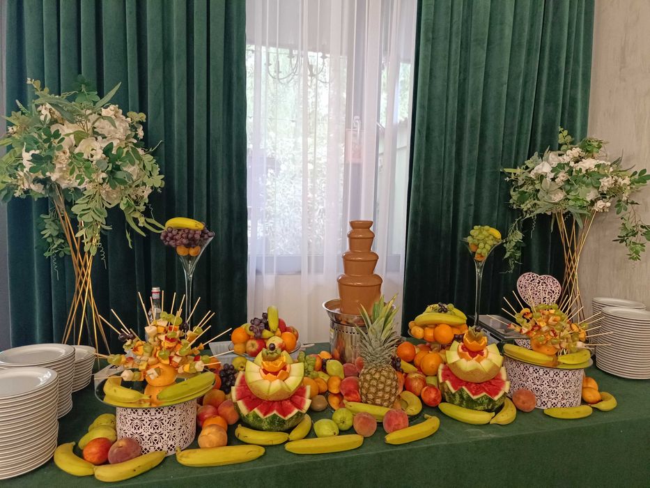 Ice cream bar fântâna de ciocolată