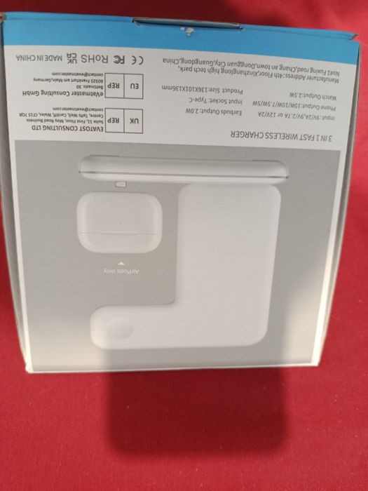 Încărcător wireless pentru iPhone, airpods și Applewatch