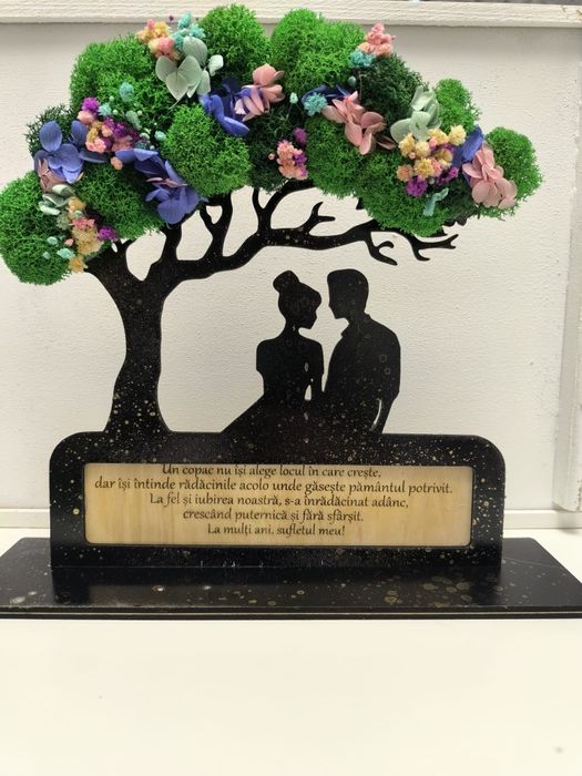 Aranjamente licheni dedicate familiei