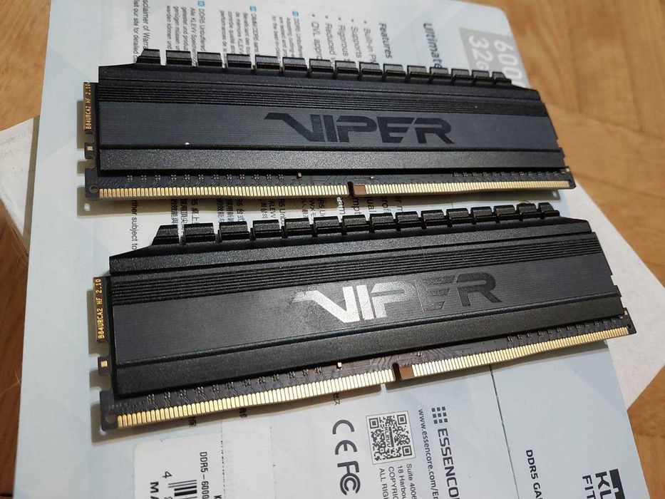 16GB 3600Mhz, 3200Mhz, CL16, DDR4 - Corsair, Thermaltake, Patriot