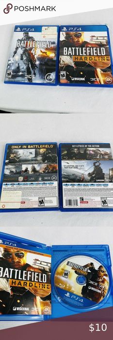 Playstation disk Battlefield hardline