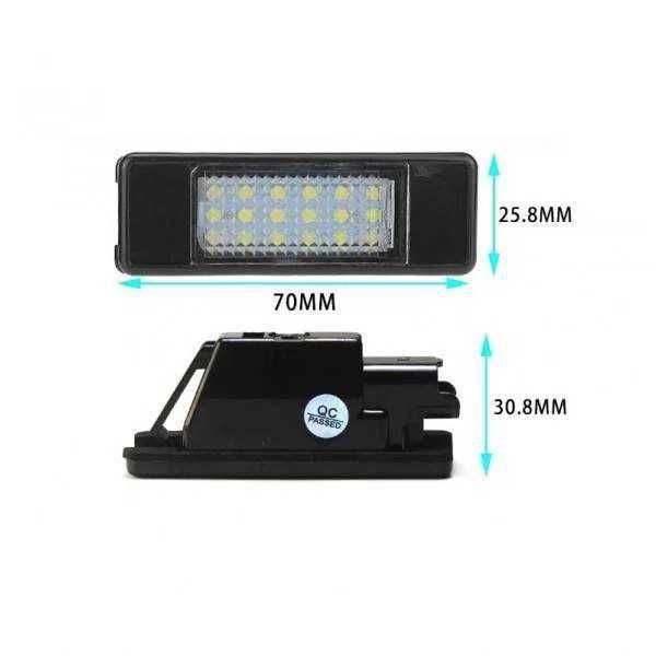 LED Плафони за Номер Светлини за Peugeot 1007/207/307/308/3008/407/508