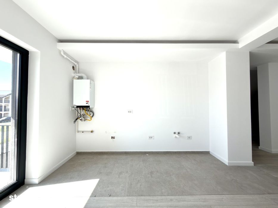 Apartament 2 camere, open space, 52 mp utili, etaj 1 - Braytim — fotografia 3