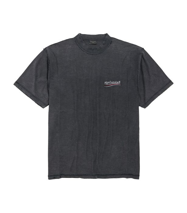 Balenciaga cotton Inside-out T-shirt
