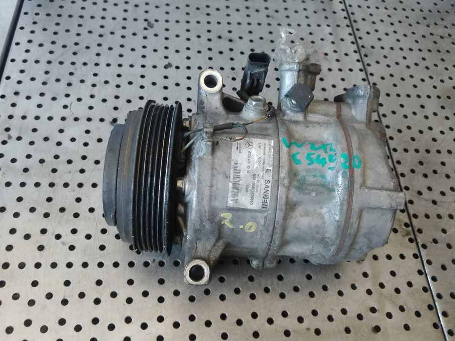 compresor clima ac  2.0 cdi 654920 mercedes e-class w213 a0008304500