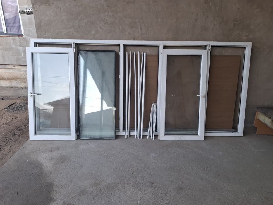 Пластиковые окна витражи б у