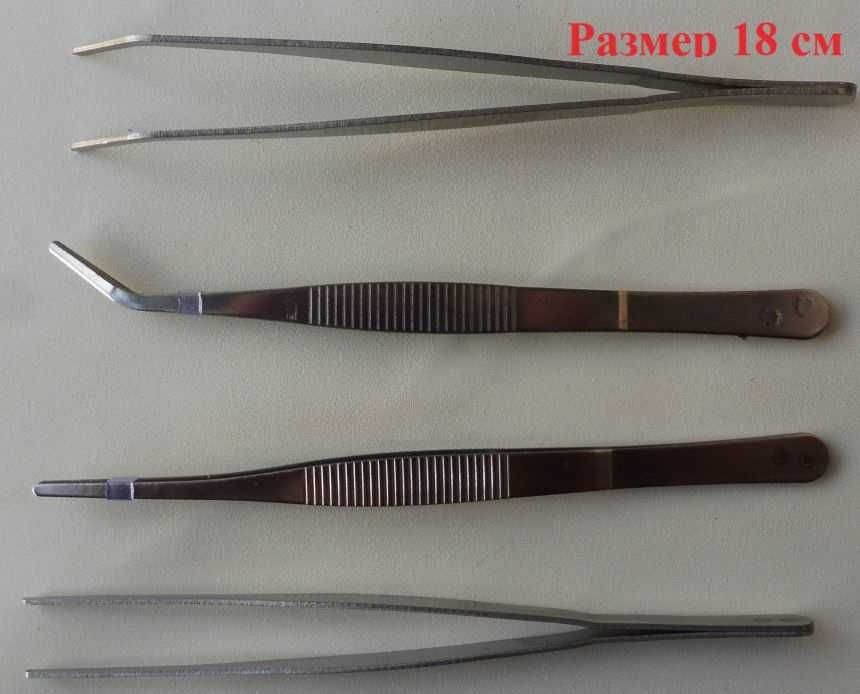 Пинсети Готварски /Технически, големи, здрави, 6 размера, 2 вида