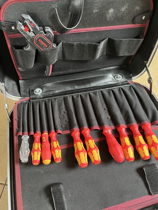 Trusa /troller electrician  knipex ,wera