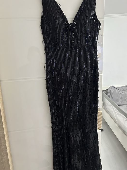 Rochie eleganta cu paiete xl