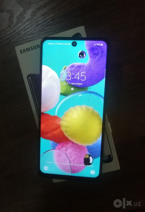 Samsung Galaxy A 51 64 GB Karobka dok
