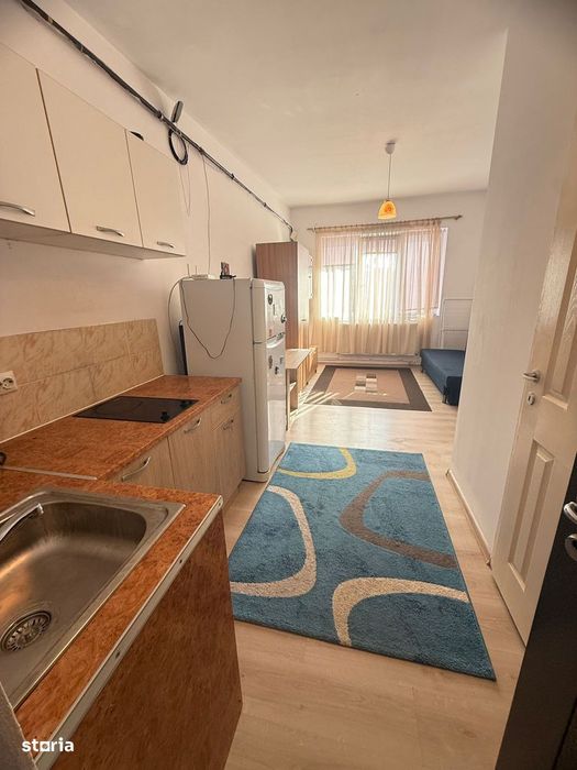 Garsoniera mobilata si utilata ,centrala termica,zona Noua/Brazilor