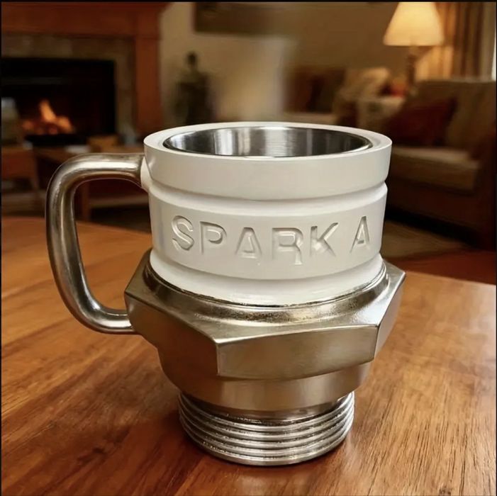 Кружка в форме свечи