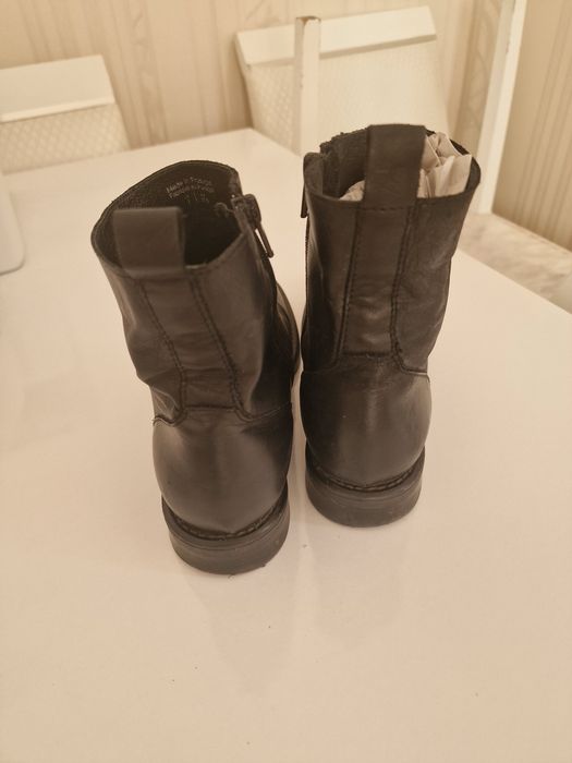 Ботинки чистая кожа