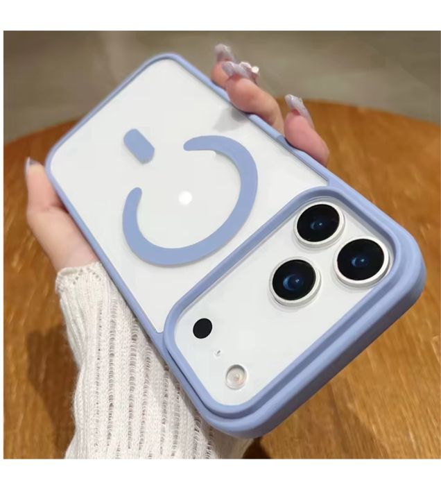 Iphone 17/17 AIR/17 PRO/17 PRO MAX - Husa Magsafe PC Big Hole Camera