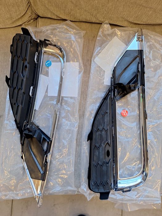 Хромирана решетка халоген  CRV 4 фейслифт